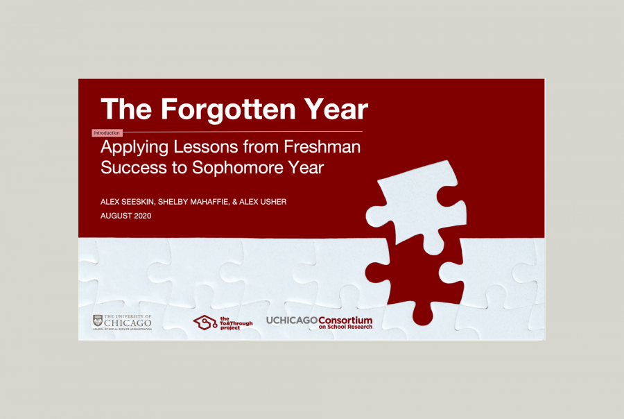 The Forgotten Year: Applying Lessons from Freshman Success to Sophomore Year Report